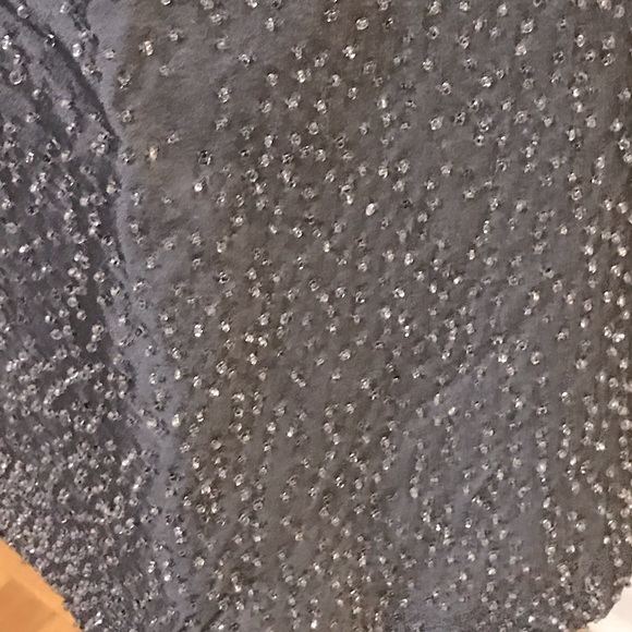 SEQUIN GREY SKIRT - Picture 9 of 10